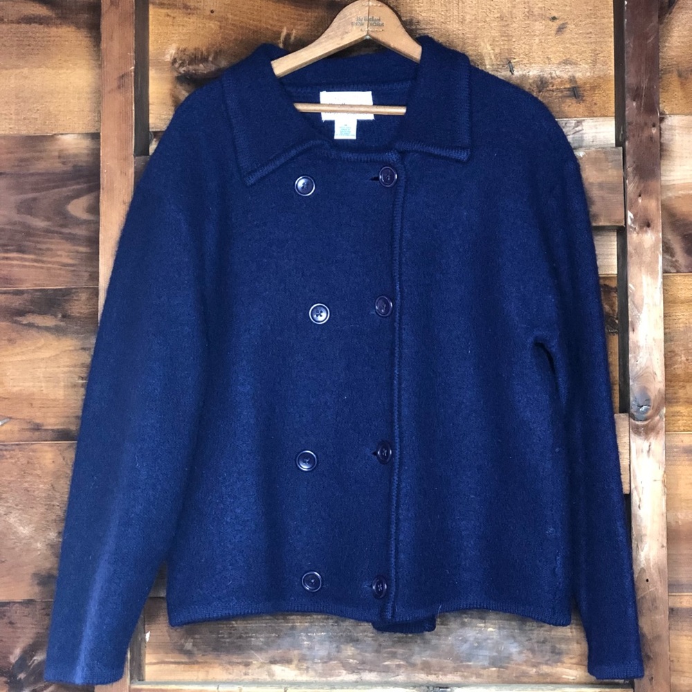 Vintage Tally Ho 100% Wool Cardigan